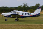 G-ATAS @ EGMJ - at the Little Gransden Airshow 2014 - by Chris Hall