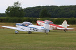 G-AZGY @ EGMJ - at the Little Gransden Airshow 2014 - by Chris Hall