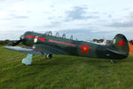 G-OYAK @ EGMJ - at the Little Gransden Airshow 2014 - by Chris Hall