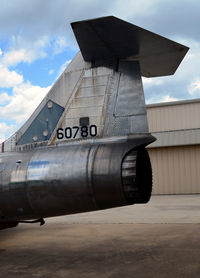 N66342 @ KADS - Vertical Stab,  Cavanaugh Flight Museum Addison, TX - by Ronald Barker