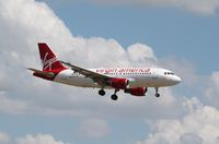 N529VA @ KDFW - Airbus A319 - by Mark Pasqualino