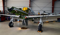 N51JC @ KADS - Mustang undergoing repairs Cavanaugh Flight Museum Addison, TX - by Ronald Barker