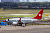 HB-JJA @ EHAM - Boeing 737-7AK [34303] (PrivatAir) Amsterdam-Schiphol~PH 10/08/2006