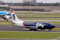 OM-SEF @ EHAM - Boeing 737-5Y0 [25185] (SkyEurope Airlines) Amsterdam-Schiphol~PH 10/08/2006