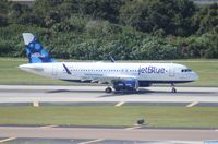 N834JB @ TPA - Jet Blue A320 - by Florida Metal