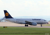 D-AIBJ @ EGCC - EGCC taxy - by Clive Pattle