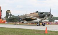 N959AD @ YIP - AD-4N Skyraider - by Florida Metal