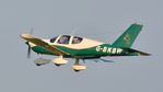 G-BKBW @ EGTH - 41. G-BKBW departing Shuttleworth Pagent Airshow, Sep. 2014. - by Eric.Fishwick
