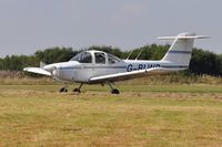 G-BLWP @ EGFH - Resident Tomahawk returning to base.
Operated by Cambrian Flying Club. - by Roger Winser