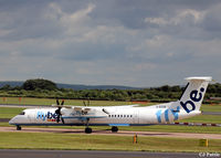 G-ECOR @ EGCC - Manchester action - by Clive Pattle