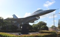 79-0326 @ HST - F-16 in front of Homestead ARB