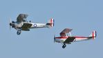 G-ANKT @ EGTH - 45. K2585 with K1786 at the glorious Shuttleworth Pagent Airshow, Sep. 2014.