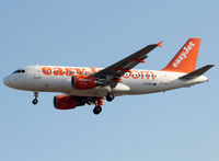 G-EZDV @ LEBL - Landing rwy 25R - by Shunn311