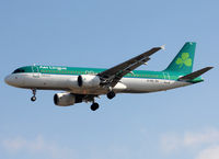 EI-DEL @ LEBL - Landing rwy 25R - by Shunn311