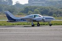 N310AJ @ EGFH - Visiting 310R. Previously registered G-BIFA and N36868. - by Roger Winser