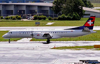 HB-IZJ @ EHAM - SAAB 2000 [015] (Darwin Airlines) Schiphol~PH 10/08/2006