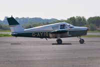 G-AYIG @ EGFH - Visiting Cherokee. - by Roger Winser