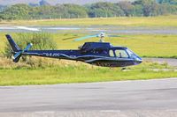 G-EJOC @ EGFH - Visiting Equreuil, previously, G-BIVP, G-SKIM, G-HMAN, G-GEDS, seen parked by the hangar at EGFH - by Derek Flewin