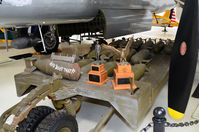 N7687C @ KADS - Bombs with the aircraft, Cavanaugh Flight Museum., Addison,  TX