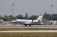 N381QS @ KSJC - Cessna 680 - by Mark Pasqualino