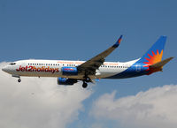 G-GDFW @ LEBL - Landing rwy 25R - by Shunn311