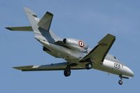 133 @ LFRJ - French Naval Aviation Dassault Falcon 10MER, Short approach rwy 08, Landivisiau Naval Air Base (LFRJ) - by Yves-Q