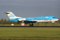 PH-KZO @ EHAM - KLM Fokker 70 - by Thomas Ranner