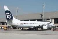 N523AS @ KSNA - Boeing 737-800 - by Mark Pasqualino