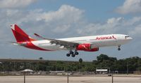 N508AV @ FLL - Avianca A330-200 - by Florida Metal