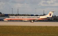 N606AE @ MIA - American Eagle E145 - by Florida Metal