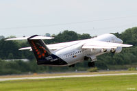 OO-DWK @ EGCC - Manchester Take-Off - by Clive Pattle