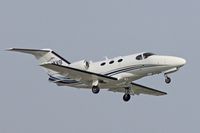 G-XAVB @ EGFF - Visiting Citation Mustang, Jersey based, callsign Beaupair 5571, seen departing runway 12 at EGFF, en-route to Jersey.