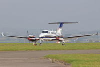 G-CWCD @ EGFF - Visiting Super Kingair, East Midlands based, seen parked at EGFF.