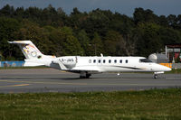 LX-JAG @ ESSB - Lining up runway 12.