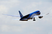 G-TUID @ EGCC - Wing bending take-off - by Clive Pattle
