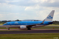 PH-BGU @ EGCC - Arrival at Manchester - by Clive Pattle