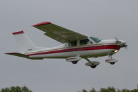 N34803 @ IA27 - Arriving at Antique Airfield, Blakesburg - by alanh