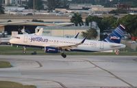 N821JB @ FLL - Jet Blue A320 - by Florida Metal