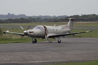 LX-NEW @ EGFH - Visiting Pilatus PC-12/47E, Jetfly Aviation, Geneva based, previously HB-FRV, seen parked up at EGFH, awaiting passengers. - by Derek Flewin