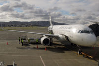 ZK-OXB @ NZWN - Just arrived from Auckland - by Micha Lueck