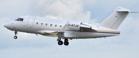 C-GTJO @ KDAN - 2001 Bombardier CL-600-2B16 departing Danville Va. - by Richard T Davis