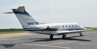 N497TM @ KDAN - Hawker 400A in Danville Va. - by Richard T Davis