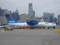 C-GNUY @ CYTZ - At ramp of Toronto City centre airport - by Jack Poelstra