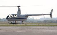 G-HWKS @ EGFH - Visiting Raven 1 helicoter operated by Hawk Site Facilities. - by Roger Winser