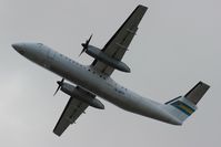 C6-BFP @ PBI - Bahamas Air Dash 8 - by Florida Metal