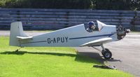 G-APUY @ EGCB - A 51 year old aeroplane still airworthy. At the City Airport Manchester.  - by Guitarist