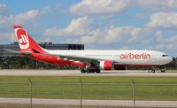 D-ALPJ @ MIA - Air Berlin A330-200 - by Florida Metal