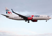 OK-TVX @ LEBL - Landing rwy 25R in 'Prague Love U' c/s - by Shunn311