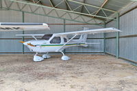 24-4887 @ YWBV - Beverley Airport WA sharing a hangar with VH-AAF and VH-KMK - by Arthur Scarf