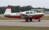 N73DX @ LAL - Mooney M20C - by Florida Metal